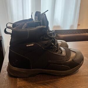 Galls black waterproof men combat boots 11M